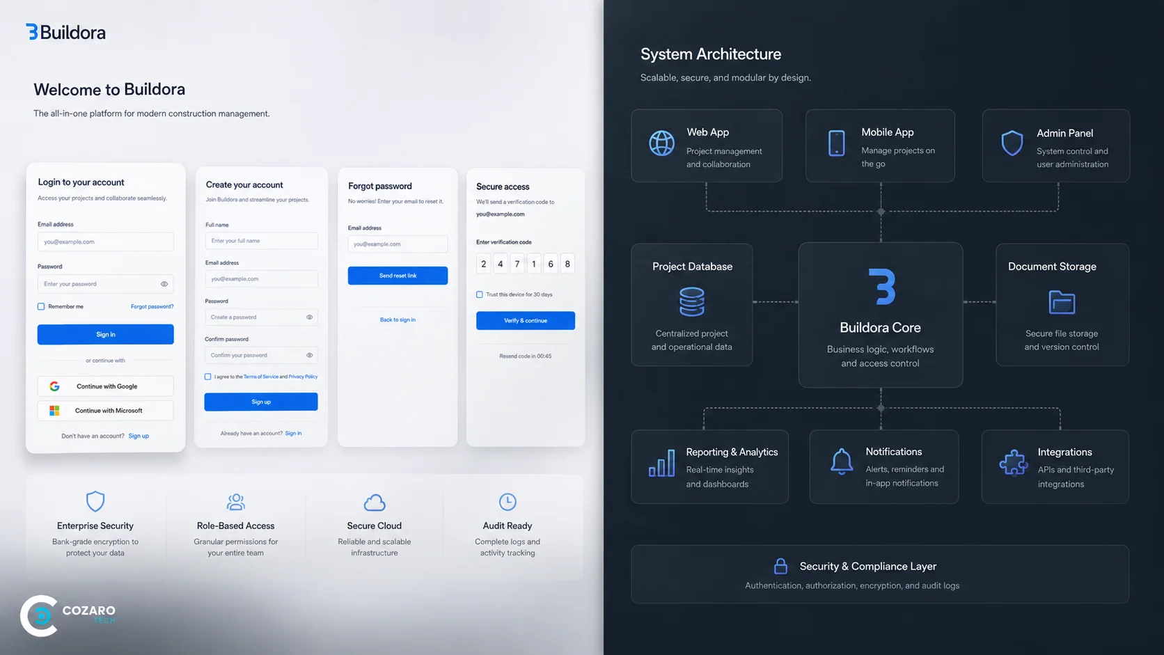 Buildora construction project management platform preview screenshot 7