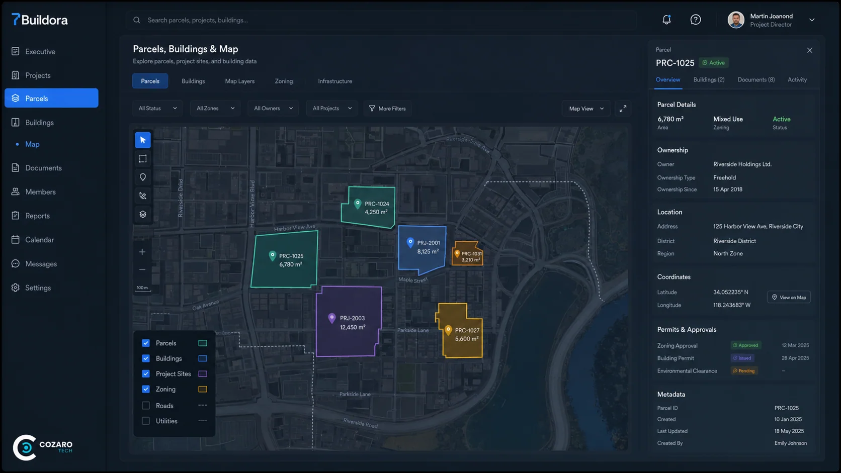 Buildora construction project management platform preview screenshot 5